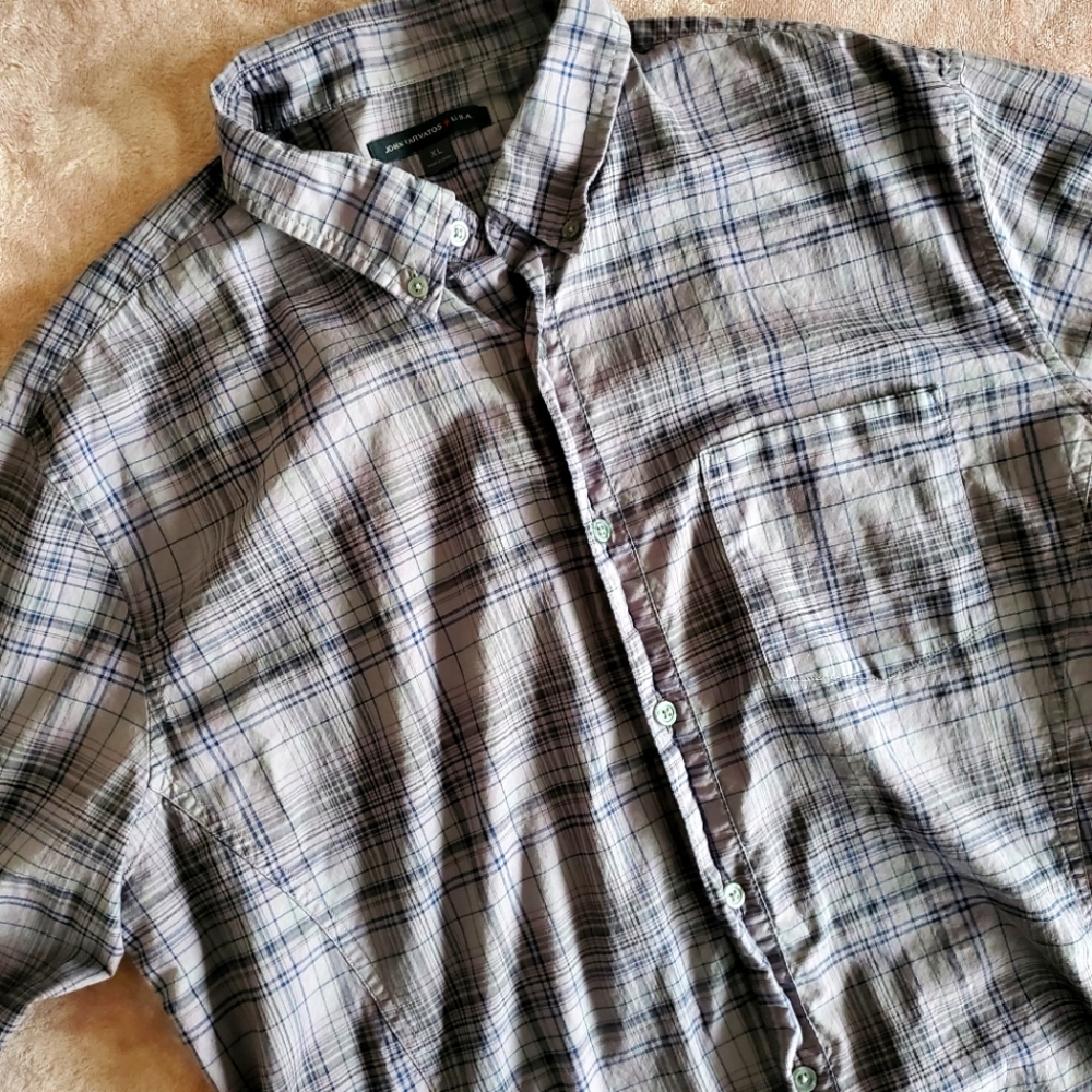 John Varvatos button down shirt